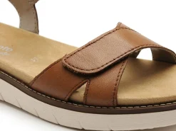 Remonte D2049 Marron Sandales Plates Femme