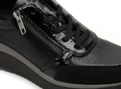 Remonte D2401 Noir Baskets Basses Femme