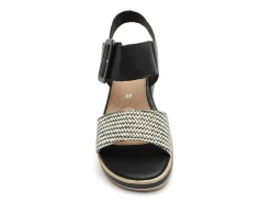Remonte D6453 Noir Sandales à Talons Femme