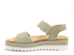 Remonte D3P53 Vert Sandales Plates Femme