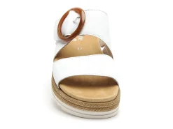 Remonte D0Q51 Blanc Mules et Sabots à Talons Femme