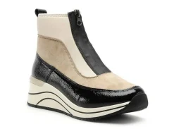 Remonte D0T71 Beige Boots et Bottines Plates Femme