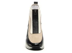 Remonte D0T71 Beige Boots et Bottines Plates Femme
