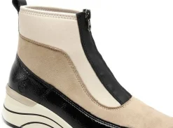 Remonte D0T71 Beige Boots et Bottines Plates Femme