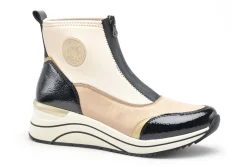 Remonte D0T78 Beige Boots et Bottines à Talons Femme