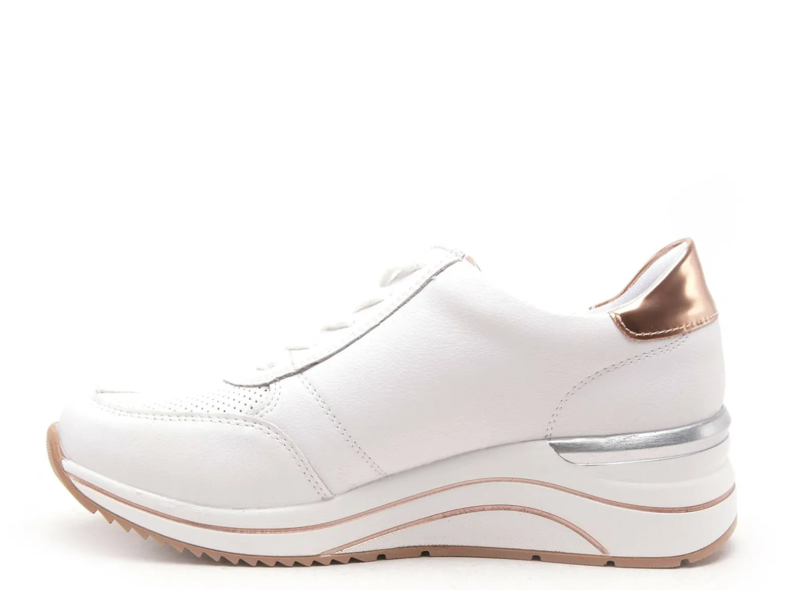 Remonte D0T04 Blanc Baskets Basses Femme