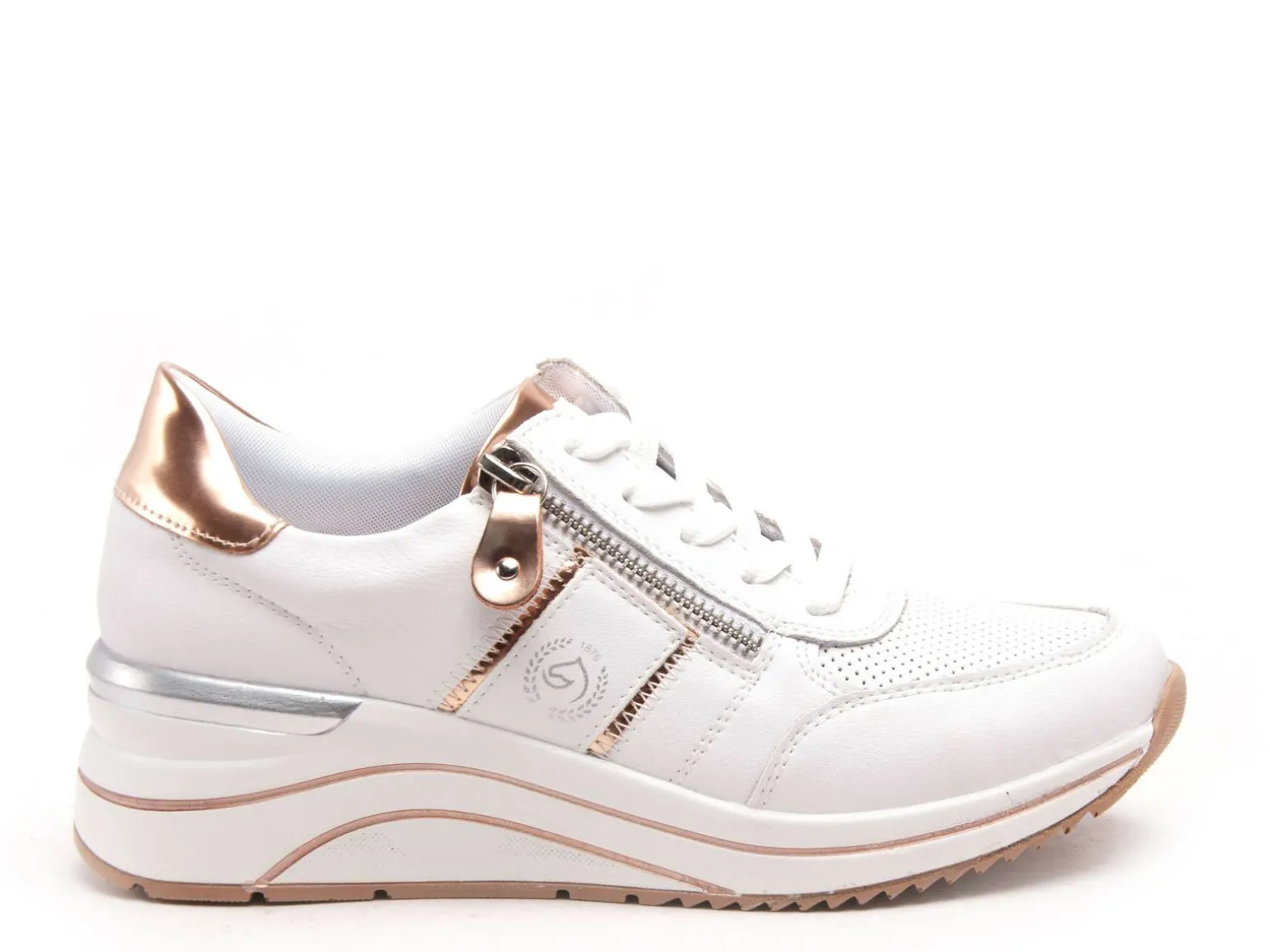 Remonte D0T04 Blanc Baskets Basses Femme