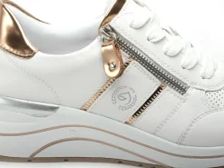 Remonte D0T04 Blanc Baskets Basses Femme