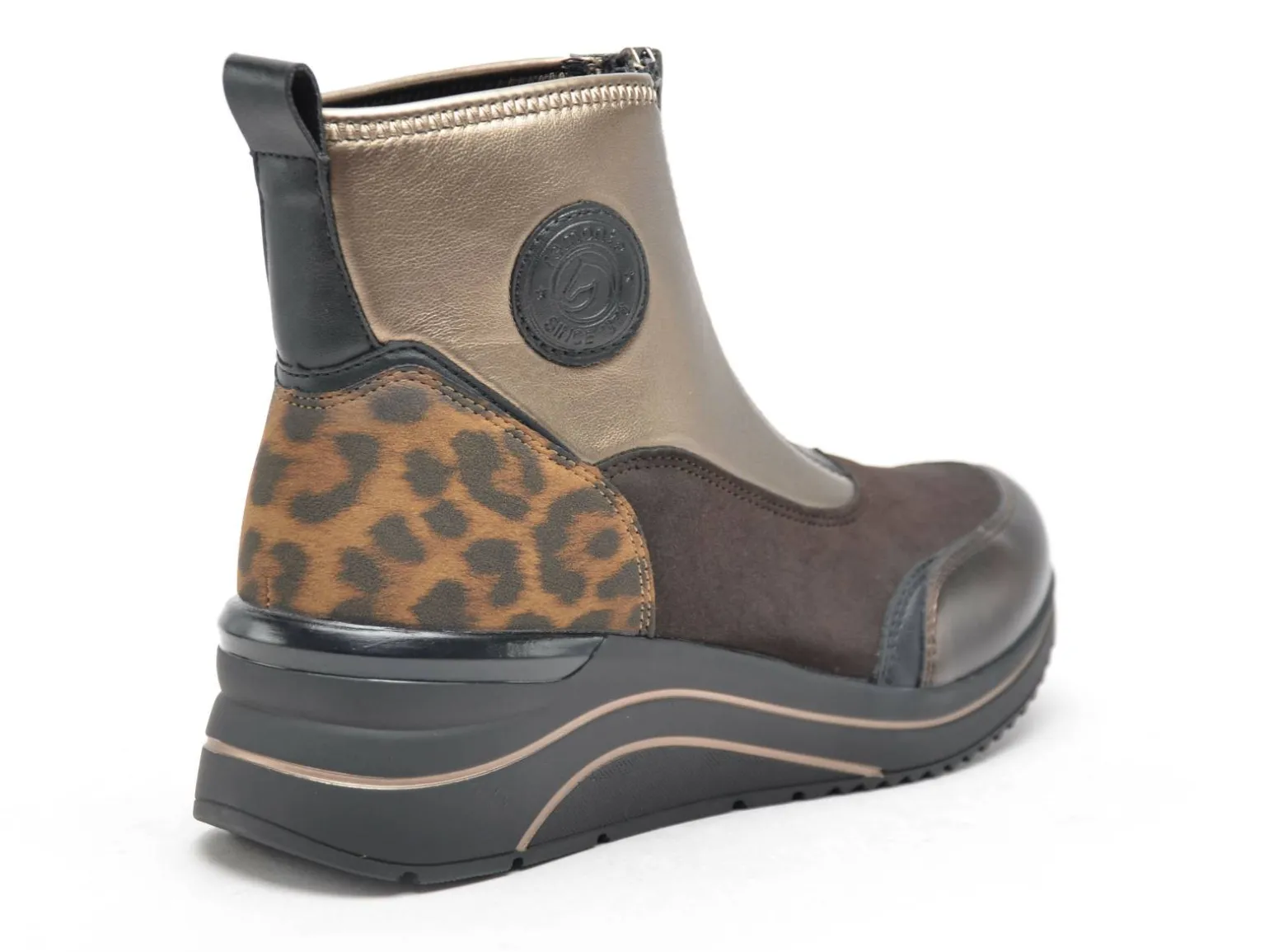 Remonte D0T78 Marron Boots et Bottines à Talons Femme