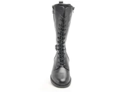 Remonte D2W71 Noir Bottes Plates Femme