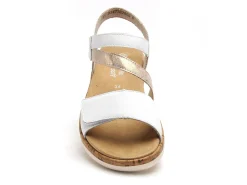 Remonte R6860 Blanc Sandales Plates Femme