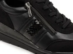 Remonte R0708 Noir Baskets Basses Femme
