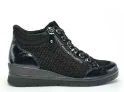 Remonte R0773 Noir Boots et Bottines à Talons Femme