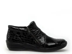 Remonte R7674 Noir Boots et Bottines Plates Femme