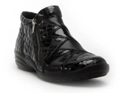 Remonte R7674 Noir Boots et Bottines Plates Femme