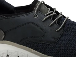 Rieker B6658 Bleu Baskets Basses Homme