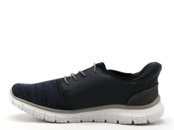 Rieker B6658 Bleu Baskets Basses Homme