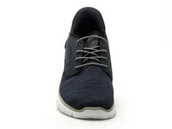 Rieker B6658 Bleu Baskets Basses Homme