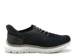 Rieker B6658 Bleu Baskets Basses Homme
