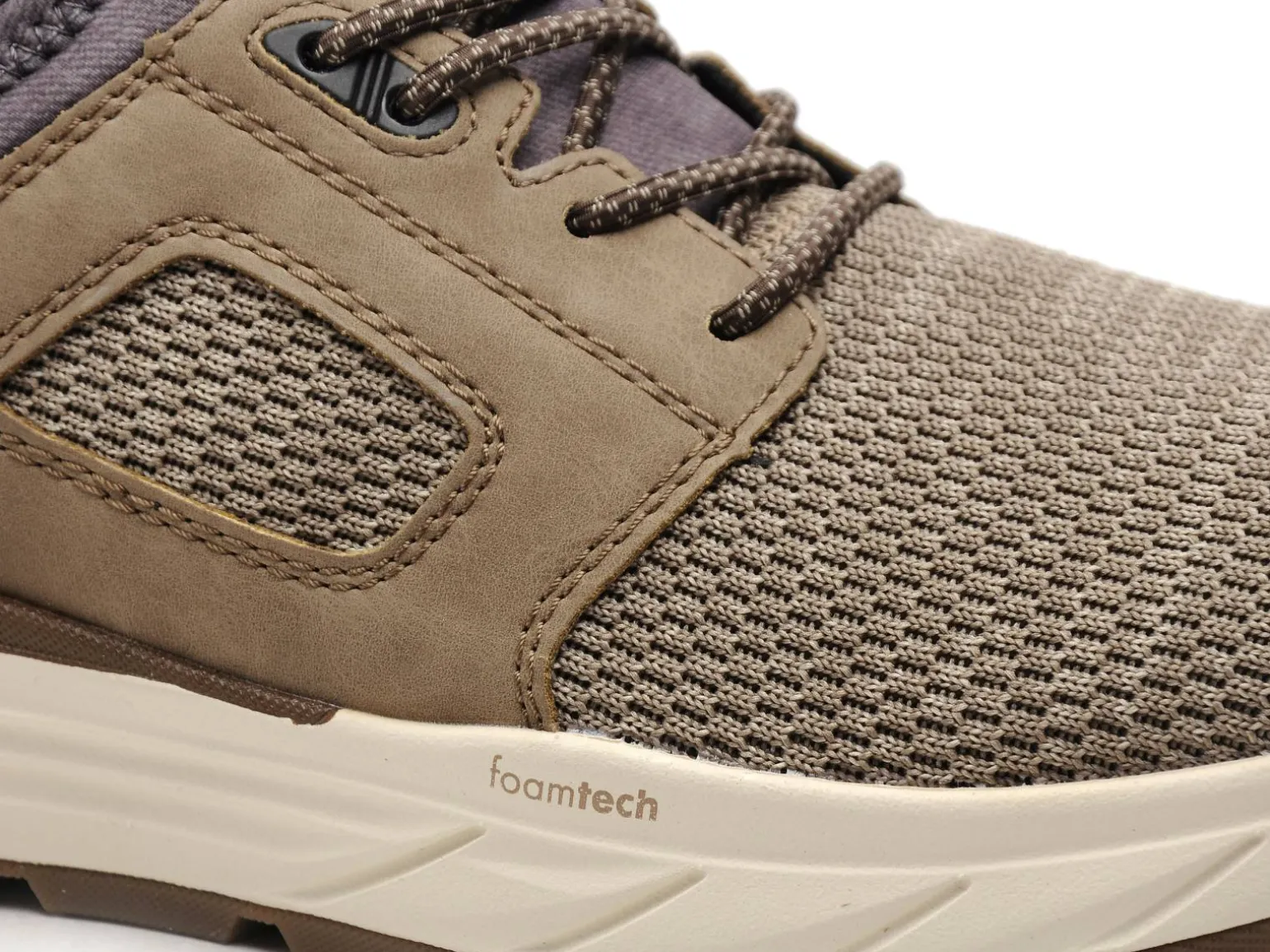 Rieker 06150 Beige Baskets Basses Homme