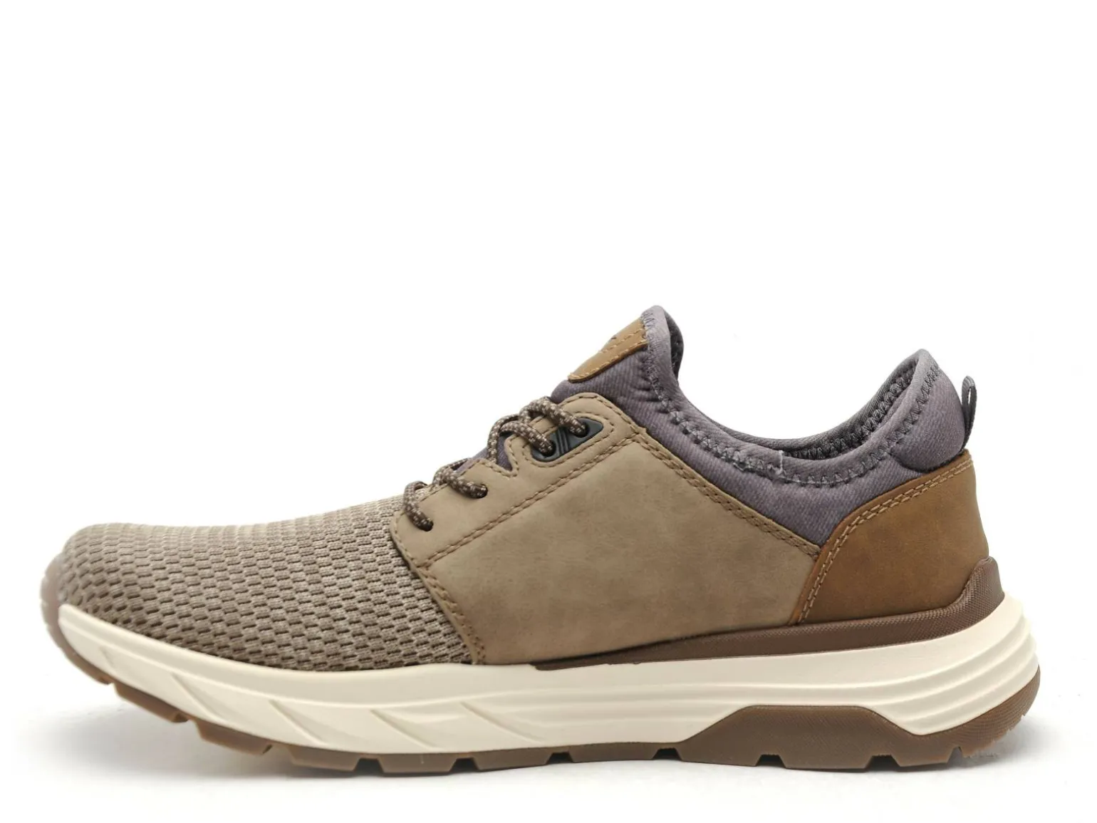 Rieker 06150 Beige Baskets Basses Homme
