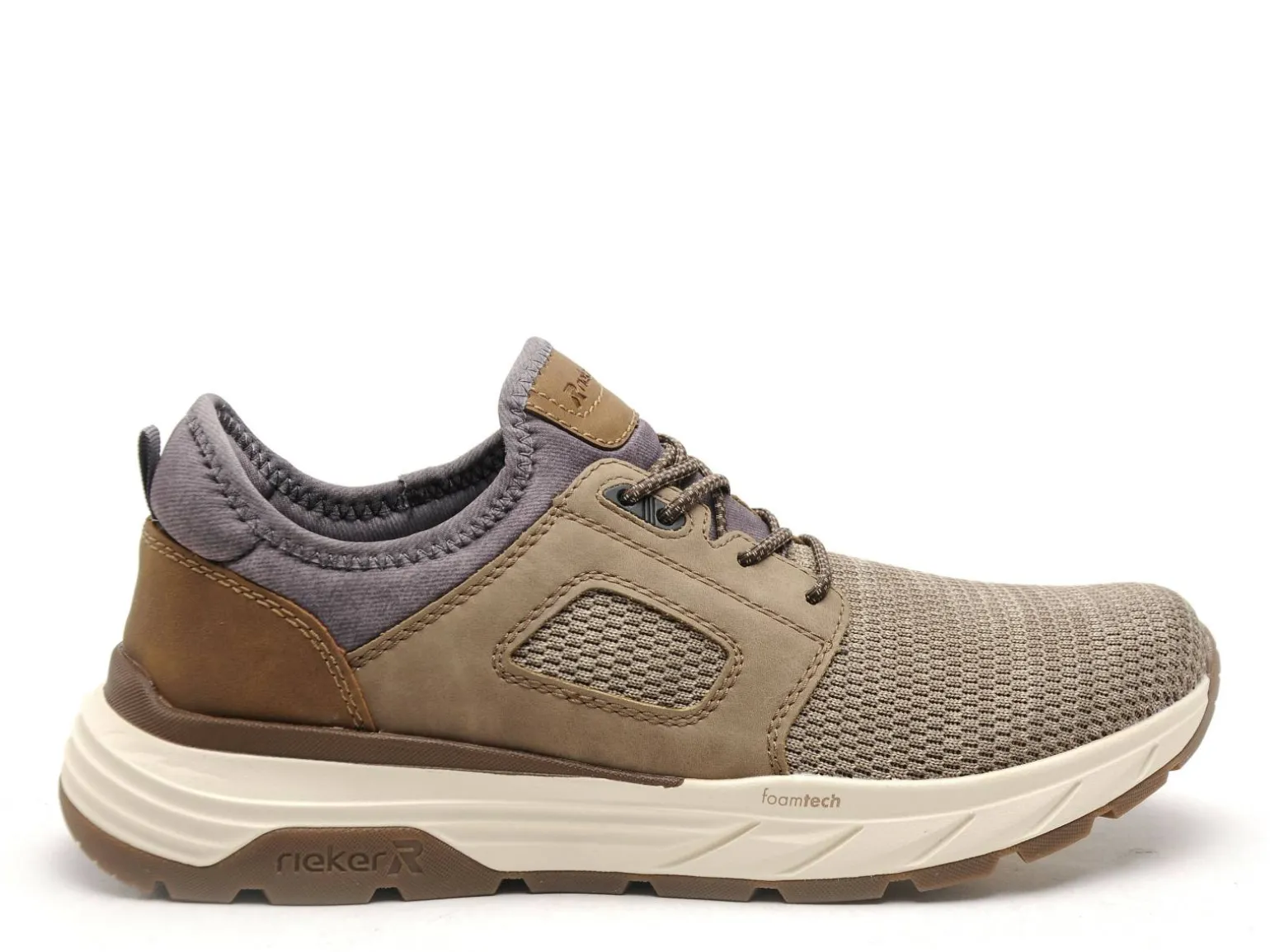 Rieker 06150 Beige Baskets Basses Homme