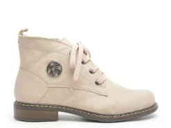Rieker 71205 Beige Boots et Bottines Plates Femme