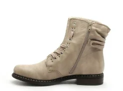 Rieker 71218 Beige Boots et Bottines Plates Femme