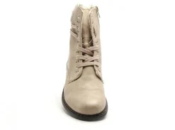 Rieker 71218 Beige Boots et Bottines Plates Femme