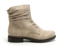 Rieker 71218 Beige Boots et Bottines Plates Femme