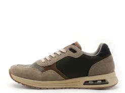 Rieker B1000 Kaki Baskets Basses Homme