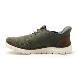 Rieker B6658 Kaki Baskets Basses Homme