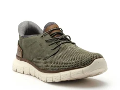 Rieker B6658 Kaki Baskets Basses Homme