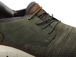 Rieker B6658 Kaki Baskets Basses Homme