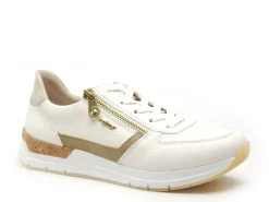 Rieker 58902 Blanc Baskets Basses Femme