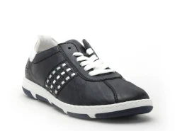 Rieker 42408 Bleu Baskets Basses Femme