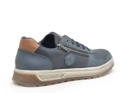 Rieker 37029 Bleu Baskets Basses Homme