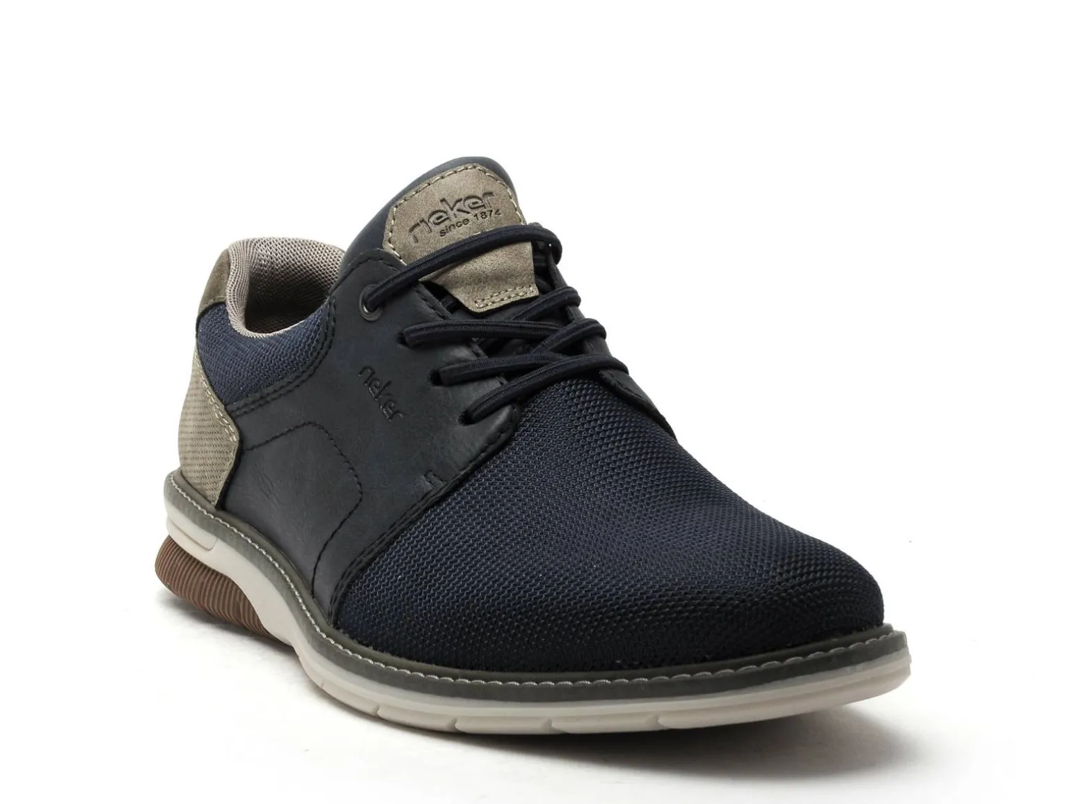 Rieker 14459 Bleu Baskets Basses Homme