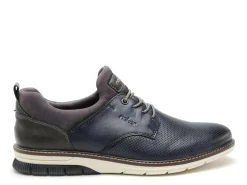 Rieker 14450 Bleu Chaussures de Ville Homme