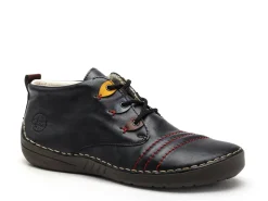 Rieker 52509 Bleu Derbies Femme