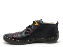 Rieker 52509 Bleu Derbies Femme