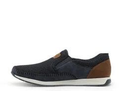 Rieker 11954 Bleu Mocassins Homme