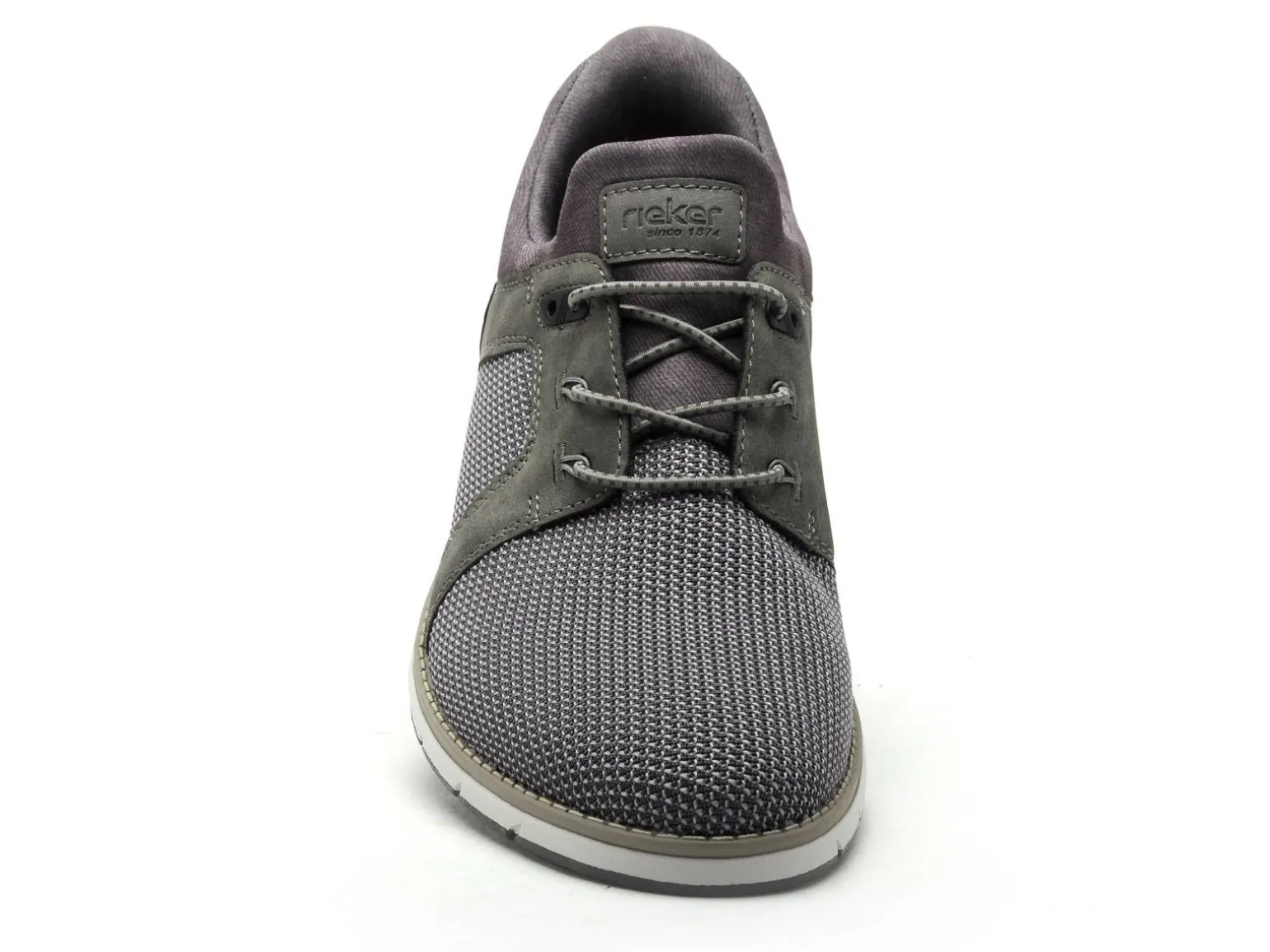 Rieker 11358 Gris Baskets Basses Homme
