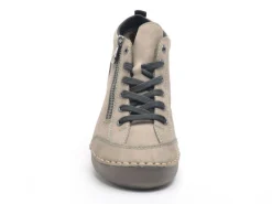Rieker 52514 Gris Boots et Bottines Plates Femme