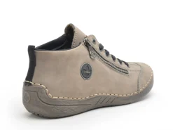 Rieker 52514 Gris Boots et Bottines Plates Femme