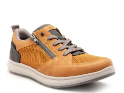 Rieker 16901 Jaune Baskets Basses Homme