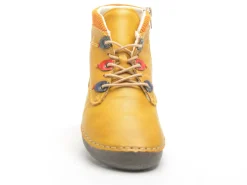 Rieker 52544 Jaune Boots et Bottines Plates Femme