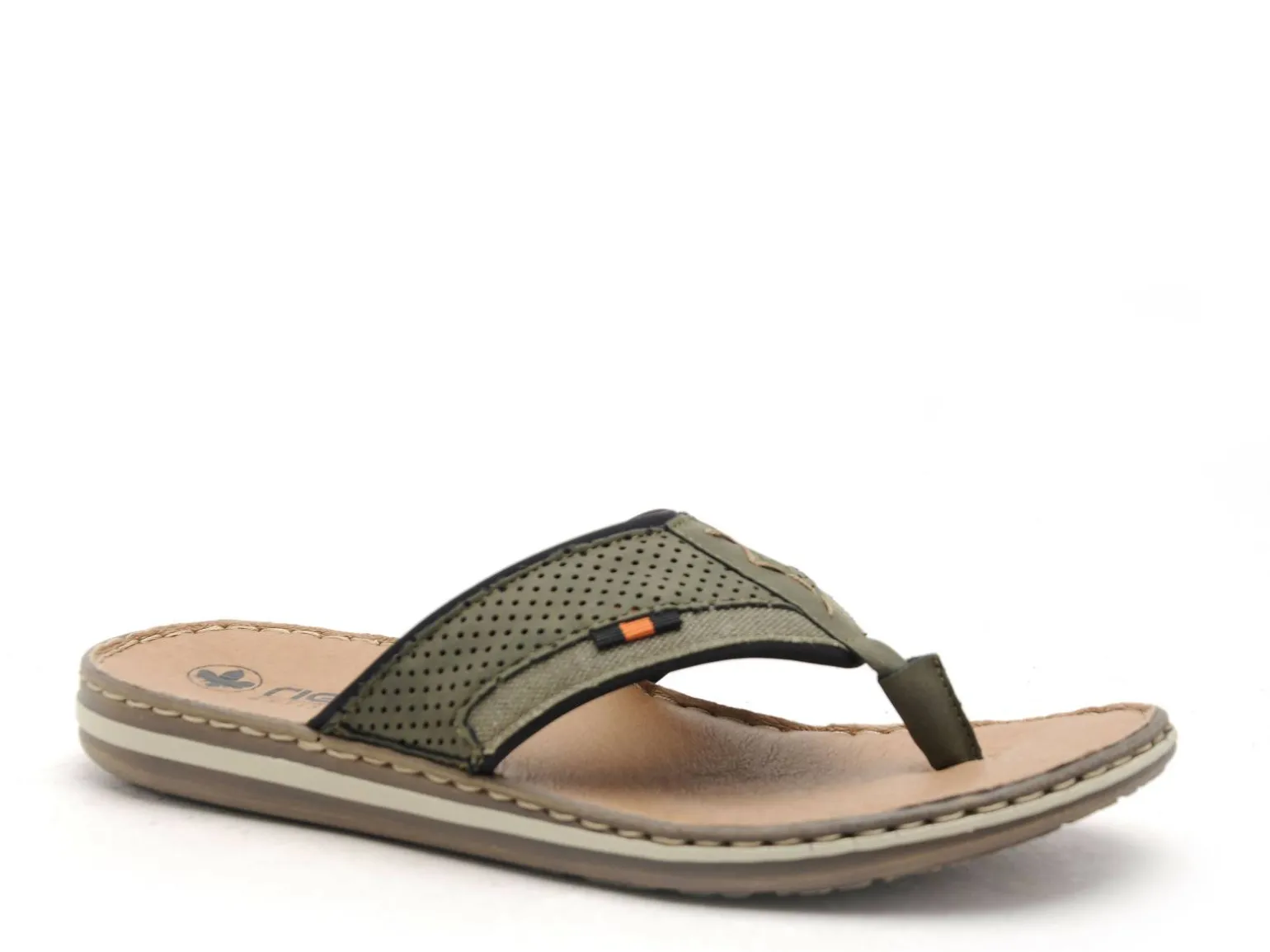 Rieker 21084 Kaki Mules Homme