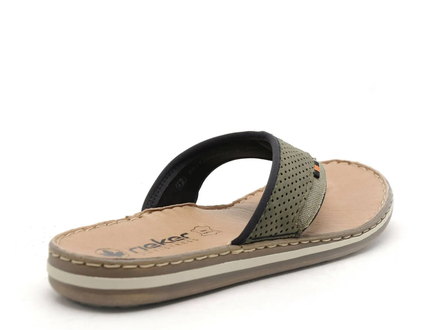 Rieker 21084 Kaki Mules Homme