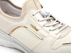Rieker L3294 Blanc Baskets Basses Femme